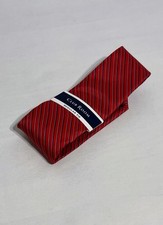 Club Room Polyester Tie 58 X 3 Inches NWT Red And Blue