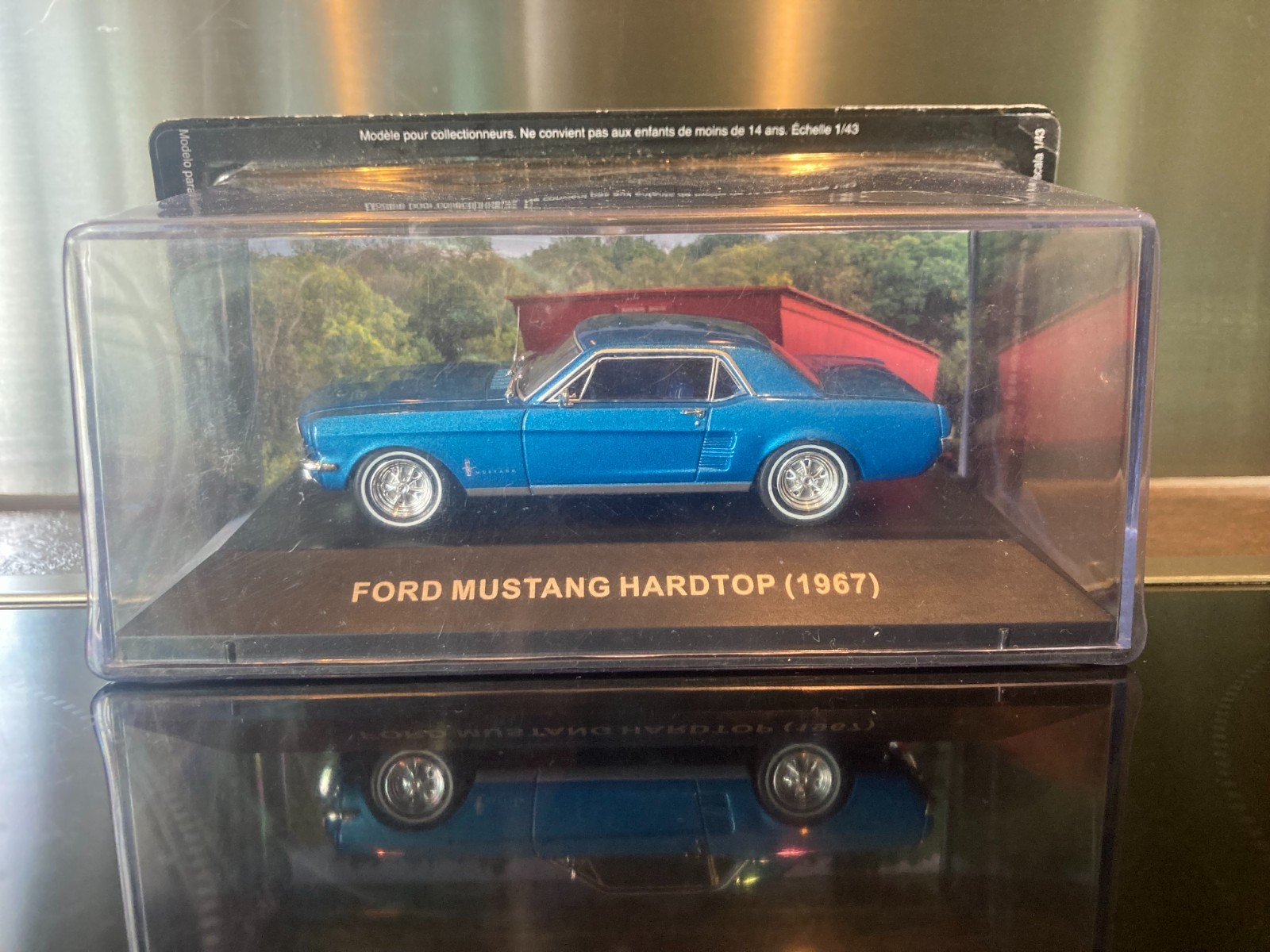 Ford Mustang 1967 Hardtop Altaya 1/43 idée cadeau pour passionné de voiture ancienne rétro