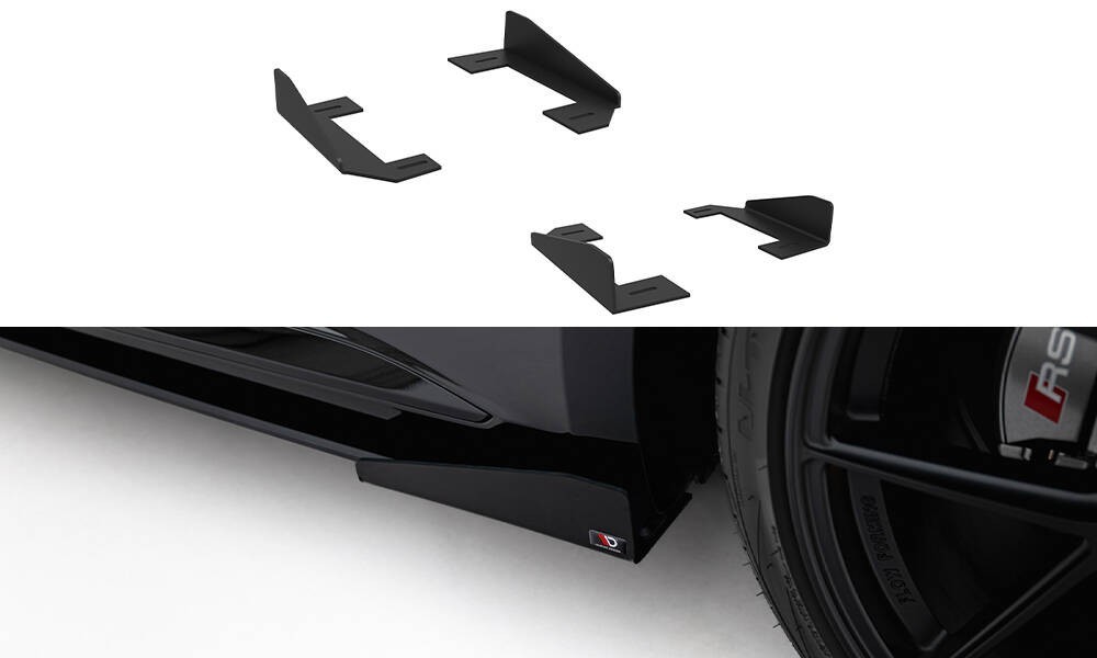 Side flaps Maxton Audi RS5 Sportback F5 pour optimiser l'appui
