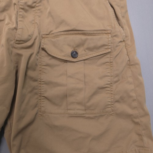 Dsquared2 Shorts Mens Sz 50 35X9 Brown Khaki Sexy Cargo Tactical Button Fly Hike - Picture 15 of 16