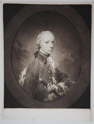 Joseph Karl Franz II (1768-1835) Mezzotinto (Pichler) ca. 1795
