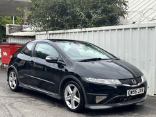 2007 56 HONDA CIVIC 1.8i V-TEC TYPE S GT 5 DOOR HATCHBACK MANUAL PETROL 140 BHP