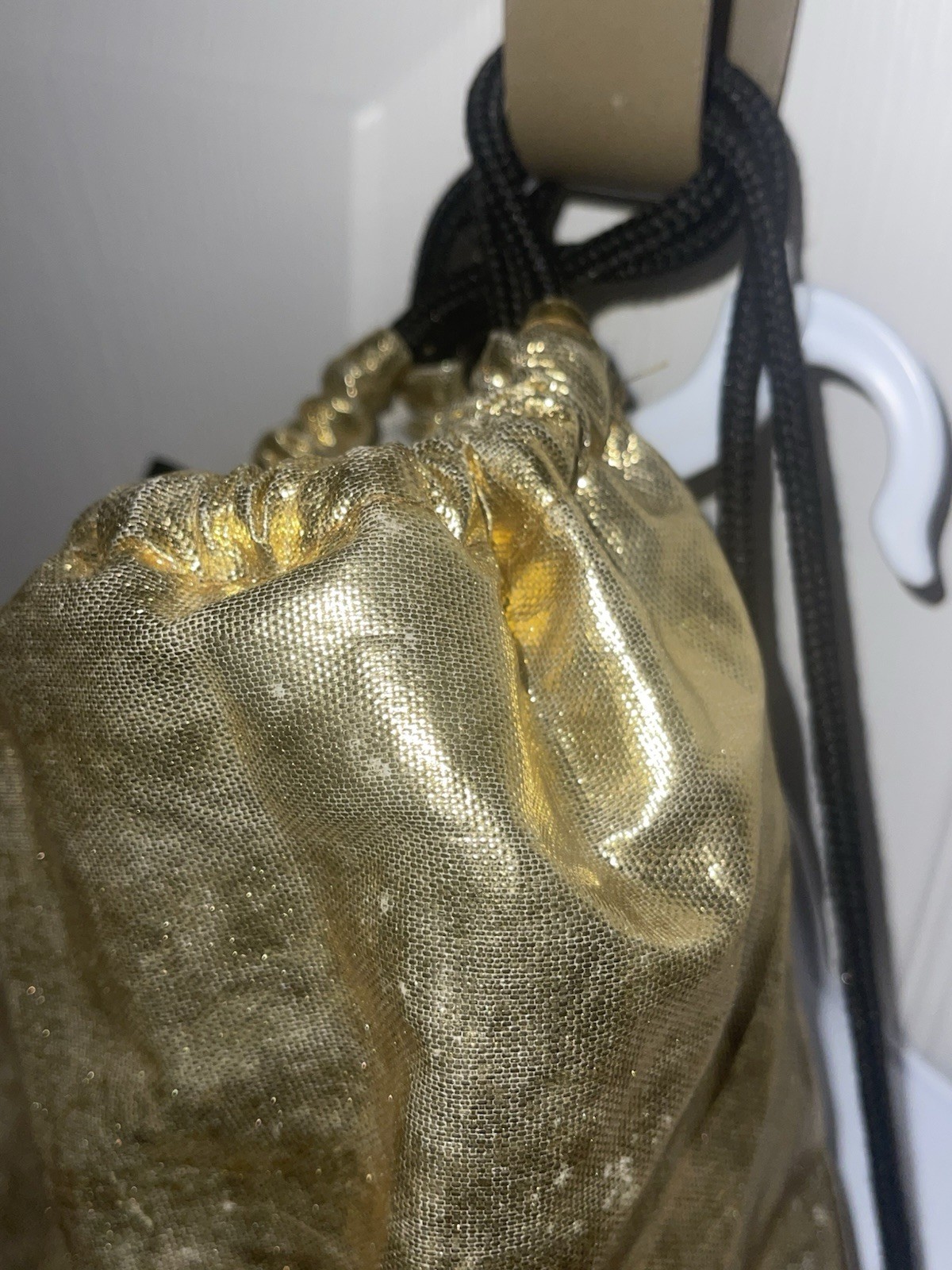 💐  LOQI  Drawstring Knapsack Backpack 🎒 Metalli… - image 9