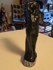 Vtg 1961 FRANK SCHIRMAN Hawaiian Tiki Black Coral "NANI" Nude Woman 7.25" — photo 3