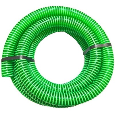 (2,80 EUR/m) 10m Spiralschlauch 1 Zoll 25mm grün Saugschlauch Pumpenschlauch