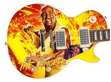 Hulk Hogan Autographed "The Immortal" Custom 1/1 Graphics Guitar