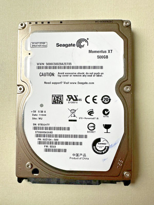 Seagate Momentus XT ST95005620AS 500GB 2.5'' SATA III 7200 RPM Internal HDD