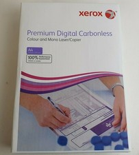 A4 Xerox Digital Carbonless Paper 2 Part Collated White/Yellow with perf 2 PACKS
