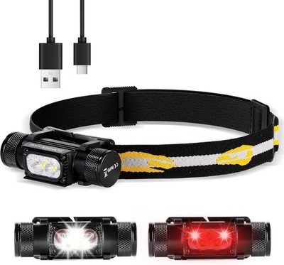 Sofirn Super Brigth Rechargeable Headlamp H35R, 1500 Lumens, IPX6.