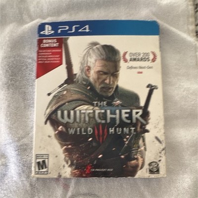 WB Games The Witcher 3: Wild Hunt PS4 Bonus Content Manual Included M