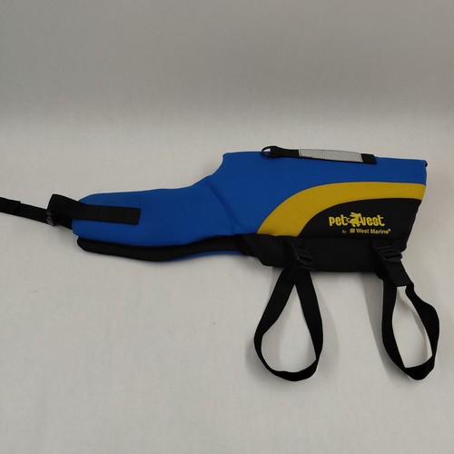 Pet Vest by West Marine Water Boat Safety Dog Life Vest Neoprene Size Large L