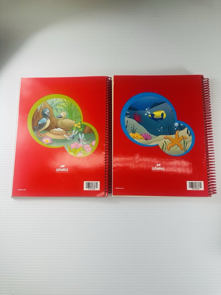 Lot of 2 Abeka K5 Teacher Keys – Letters & Sounds / Numbers | 5-Year ...