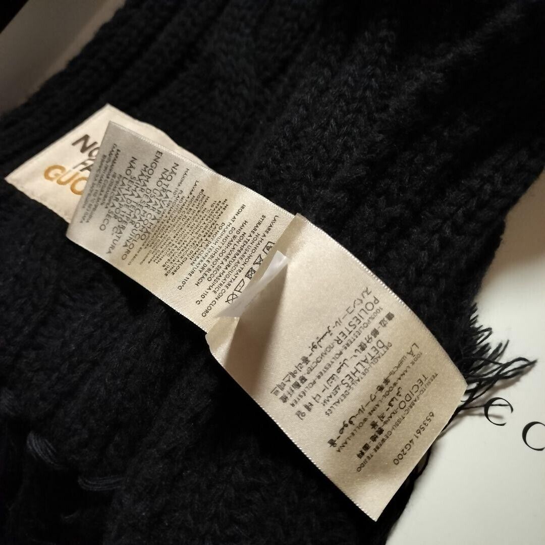 Gucci x The North Face Scarf, Limited Edition Collaboration Gucci x The North Face Scarf, Limited Edition Collaboration