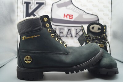 Timberland X Champion Shearling 6 Inch Premium Boot EU 46 M US 12 M  A1UD3