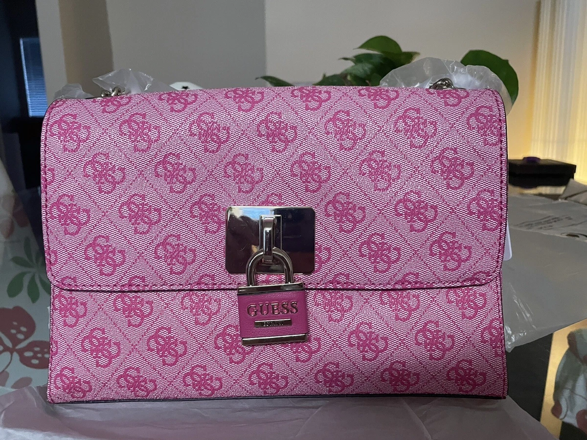Pink bag online guess