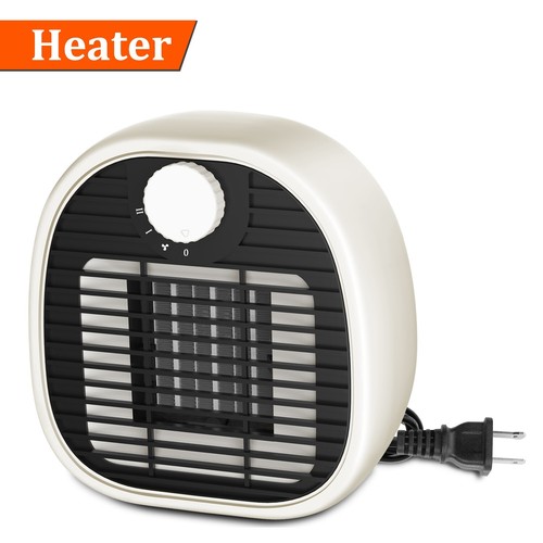 1000W Portable Electric Space Heater Indoor Ceramic 3-speed Adjustable Heater - Picture 4 of 14