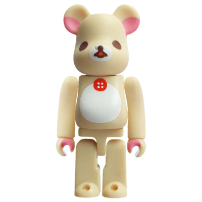 Rilakkuma (White Korilakkuma Variant) - Bearbrick Series 45 by