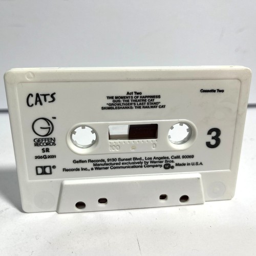 Cats Complete Original Broadway Cast Recording Cassette Set - Picture 6 of 7