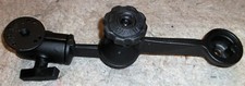 RAM MOUNT USA RAM-VB-110-1U DOUBLE SWING ARM  ROUND 2.5" PLATE SWIVEL SOCKET