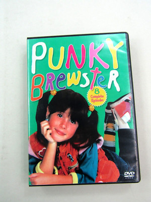 Punky Brewster DVD 8 Complete Episodes TV Show 1980s Family Fun Viewing Shout