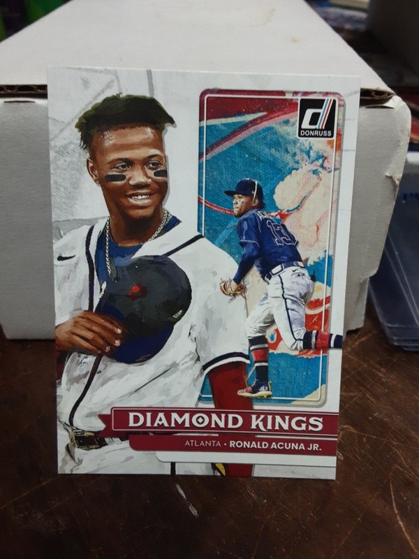 2022 Donruss Diamond Kings Ronald Acuna # 16