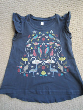 TEA COLLECTION GIRL TWIRL SHIRT TOP ANIMALS 4 TSHIRT