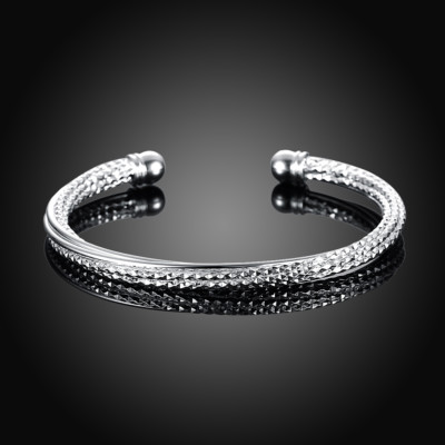 Yuria Sato × L&Co. bangle Pure S999 Sterling Silver 999 Vintage Heart Sutra Bracelet