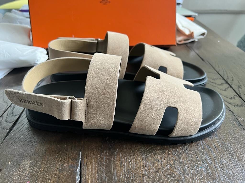 Brand New Hermes Men Genius Sandal - Size 43 US 10 | eBay