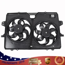 For Ford Escape 2008-2012 Radiator Engine Dual Cooling Fan Assembly 2.3L 2.5L