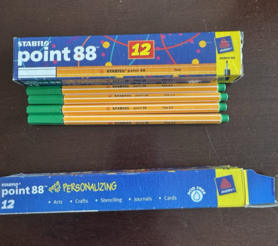 Stabilo Point 88 Pens Germany 16 non functioning  FOR COLLECTION ONLY1999