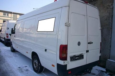 Attelage Volkswagen LT roues simples pour installer un porte-vélo ou tracter une remorque