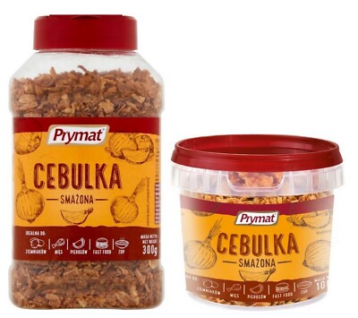 Prymat ONION FRIED - Perfect for Dishes 300g or 100g