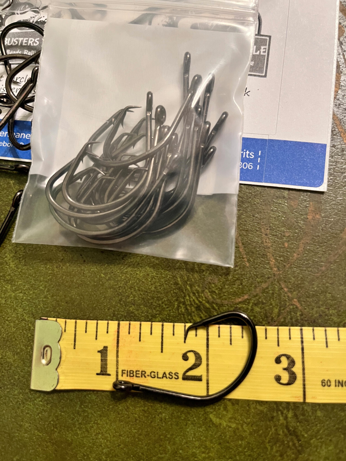 15 6/0 OFFSET CIRCLE FOR TROPHY CATFISH! CATFISH BUSTERS TACKLE