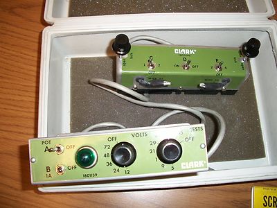Clark Equipment Twist-Lock Mount Solid State Systems Analyzer 1801456