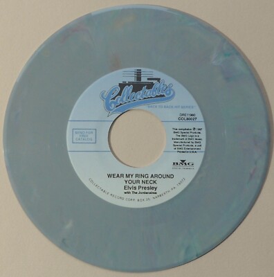 Elvis Presley Collectables Marble/Colour 1997 Wear My Ring Around Your Neck ~ NM
