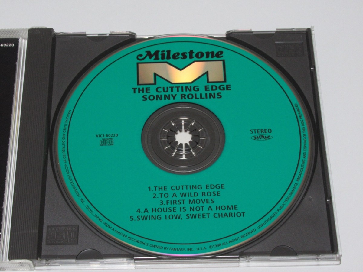 SONNY ROLLINS THE CUTTING EDGE JAPAN CD VICJ-60220 w/OBI | eBay
