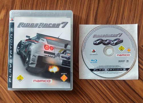 Sega Ridge Racer Ridge Racer 7 Without Manual PS3 Sega Playstation 3 PAL Germany ...