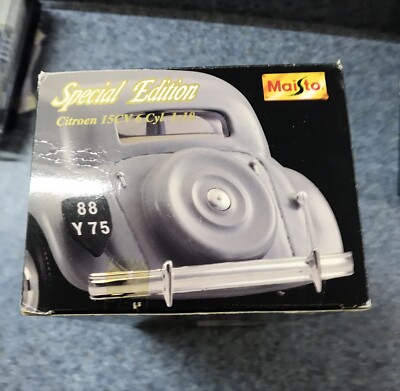 Maisto Special Edition 1952 Citroen 15CV 6 Cyl Diecast Model Car