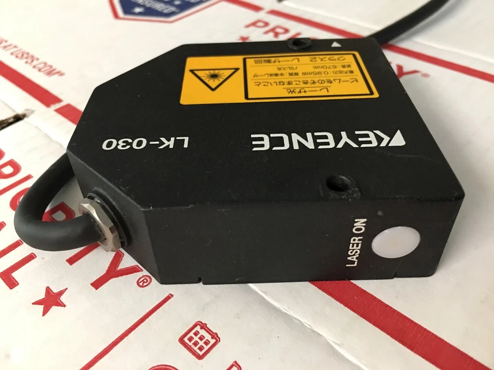 KEYENCE LK-030 LASER DISPLACEMENT SENSOR HEAD, 30 MM, WARRANTY - Image 4 of 4