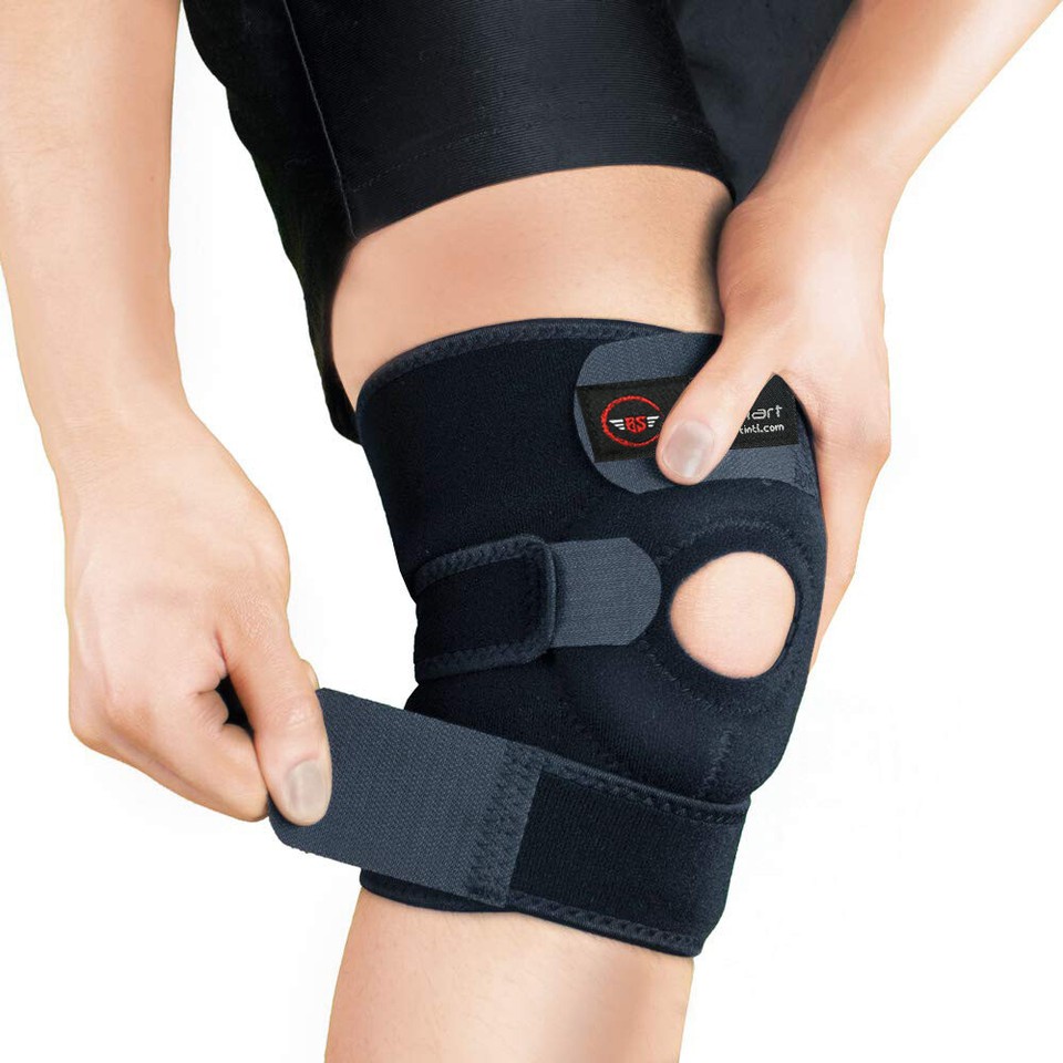 3 Strap Knee Brace Stabilizer Wrap Support Guard Patella Arthritis