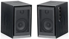 Sykik SP2551BT Bluetooth Monitor Speaker Pair 50W Amplified HD Sound Black