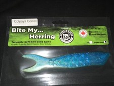 High Percentage Salmon Trolling-#2 Bite My Herring Artificial Strips 11 choices