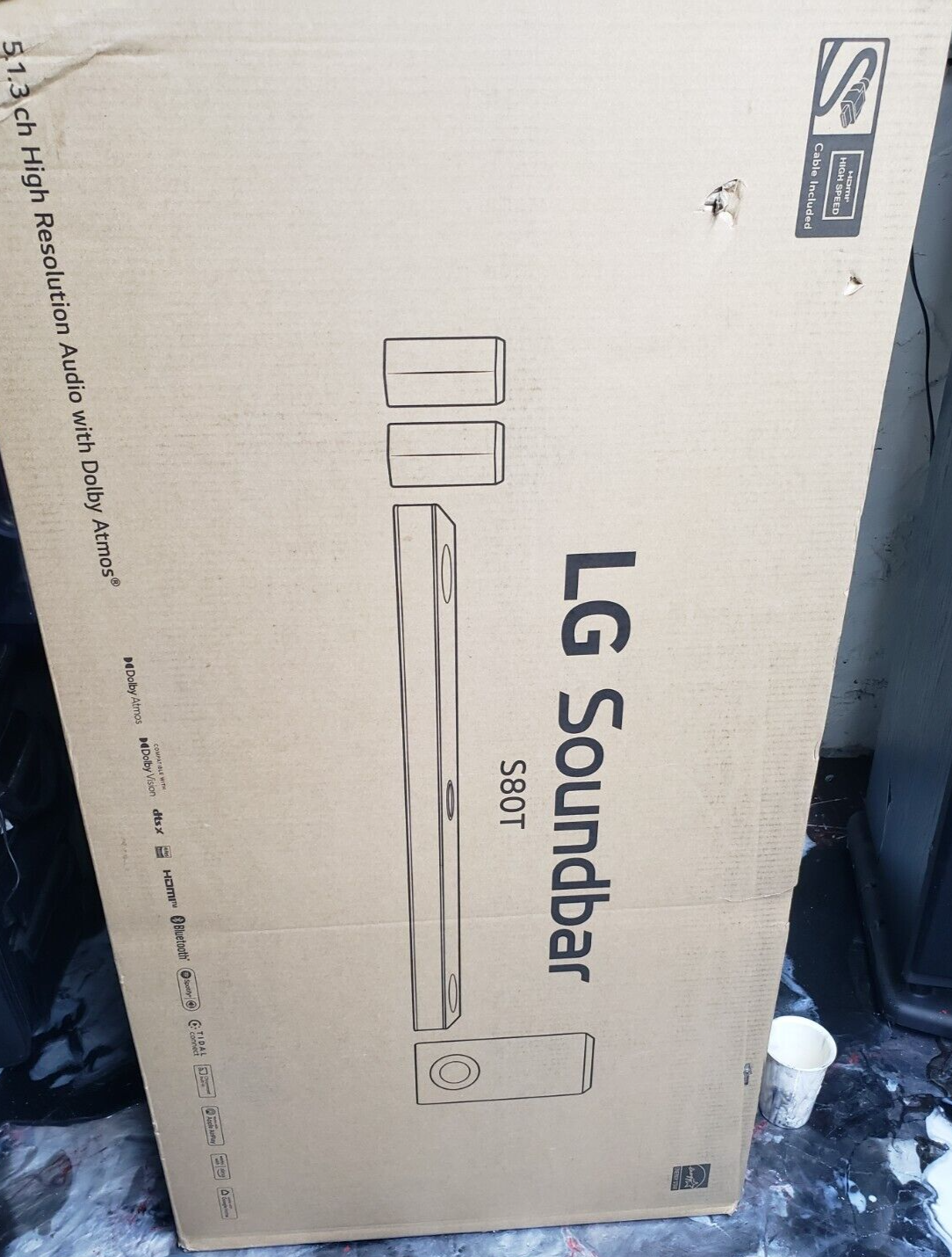 LG Soundbar S80TR 5.1.3 High Resolution Audio with Dolby Atom-image