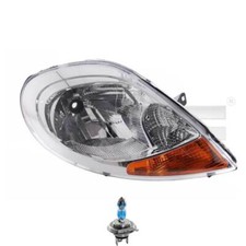 Scheinwerfer rechts chrom inkl. OSRAM Lampen für Renault Trafic II Kasten FL JL