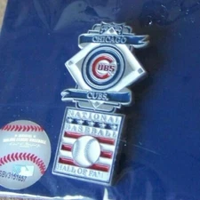 Chicago Cubs National Baseball Hall of Fame pin MLB c38964