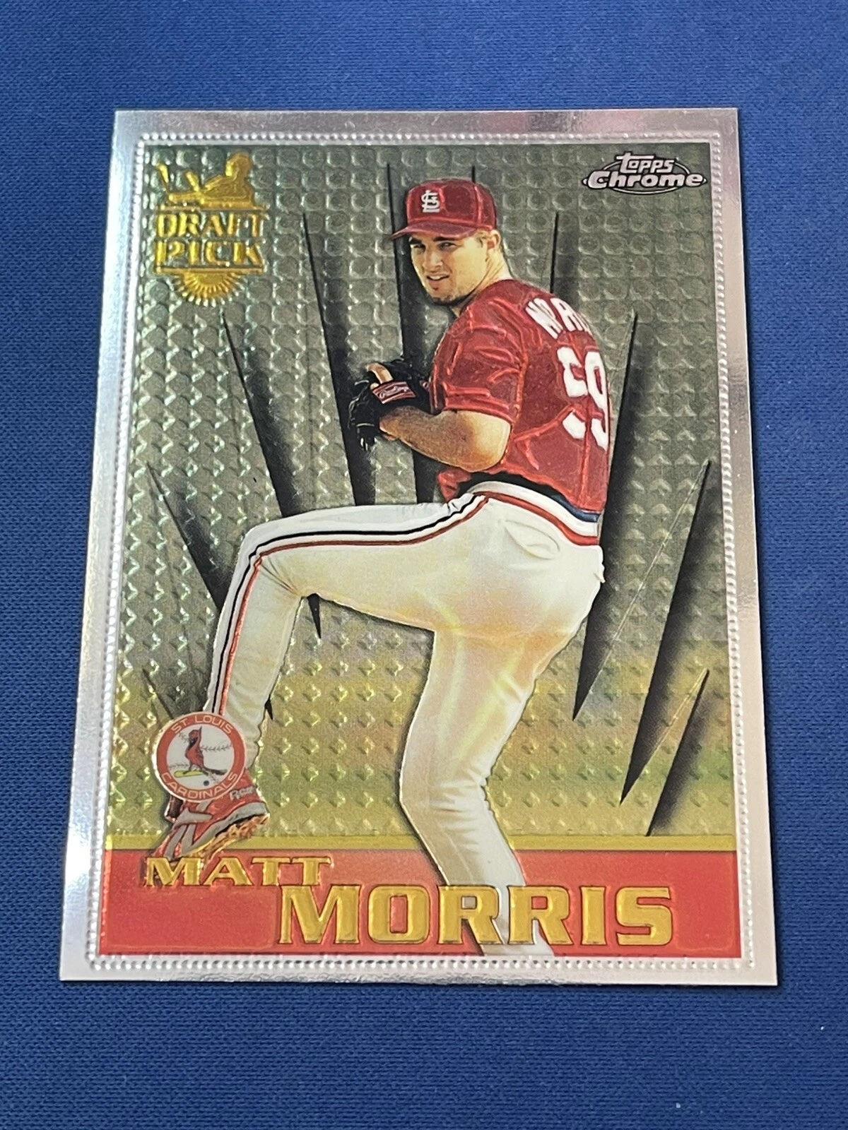 1996 Topps Chrome - #92 Matt Morris (RC) St. Louis Cardinals (A)