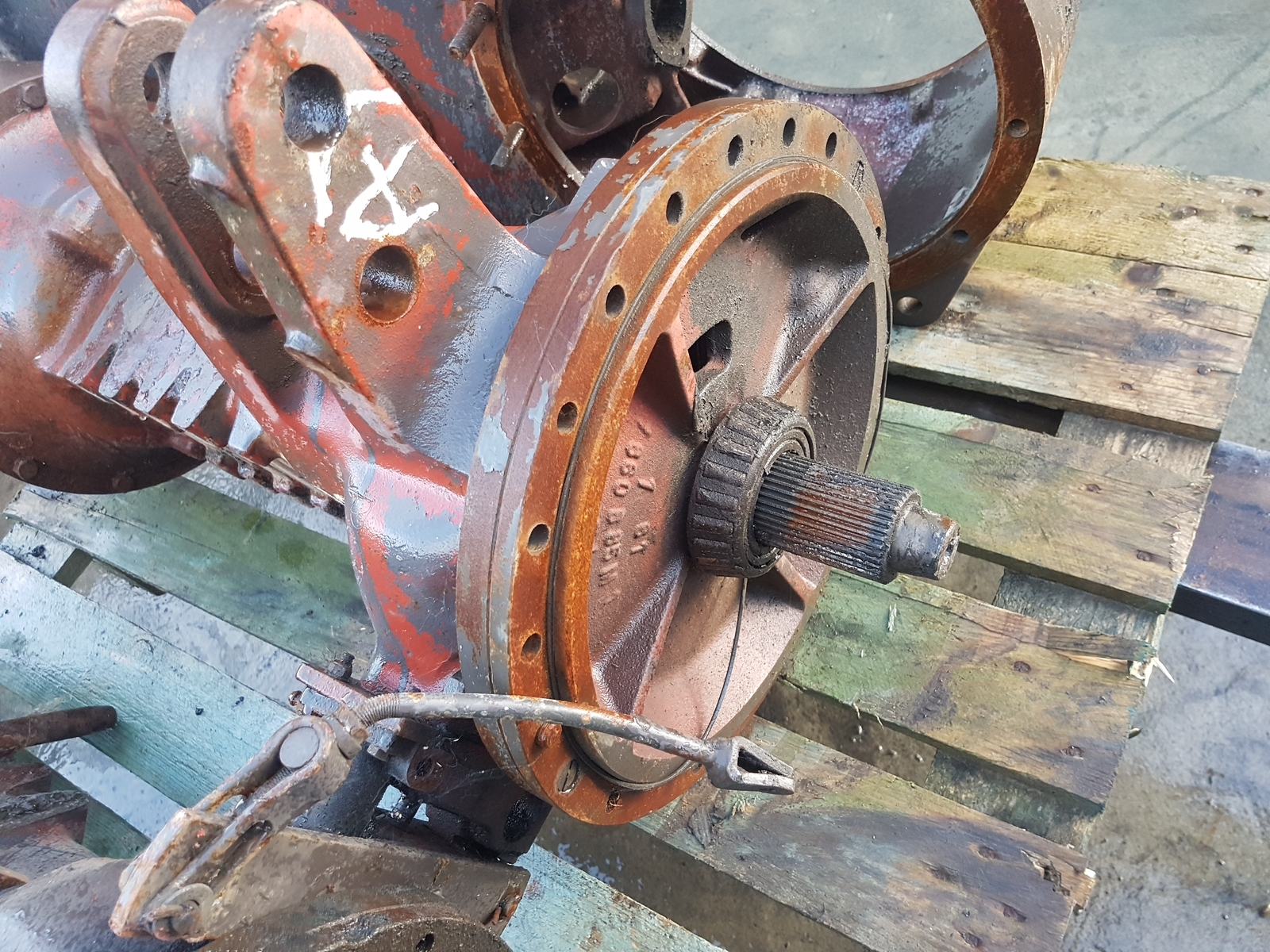 Massey Ferguson 698T, 690, 575 Rear Axle Housing Left Assy  