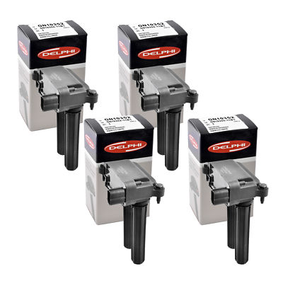 Set of 4 Delphi Ignition Coil GN10352 For Chrysler Dodge Jeep Ram 2005-2012