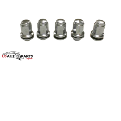 #ad 5 pc Chrome 47mm Extend Lug Nut with washer 14x1.5 21 Hex For Factory Wheel $10.99