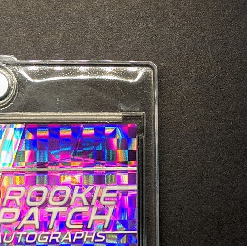 D.J. CHARK Rookie Auto 2018 Spectra Purple Checker Prizm 4 Color Patch SP/50 RPA - Picture 3 of 7